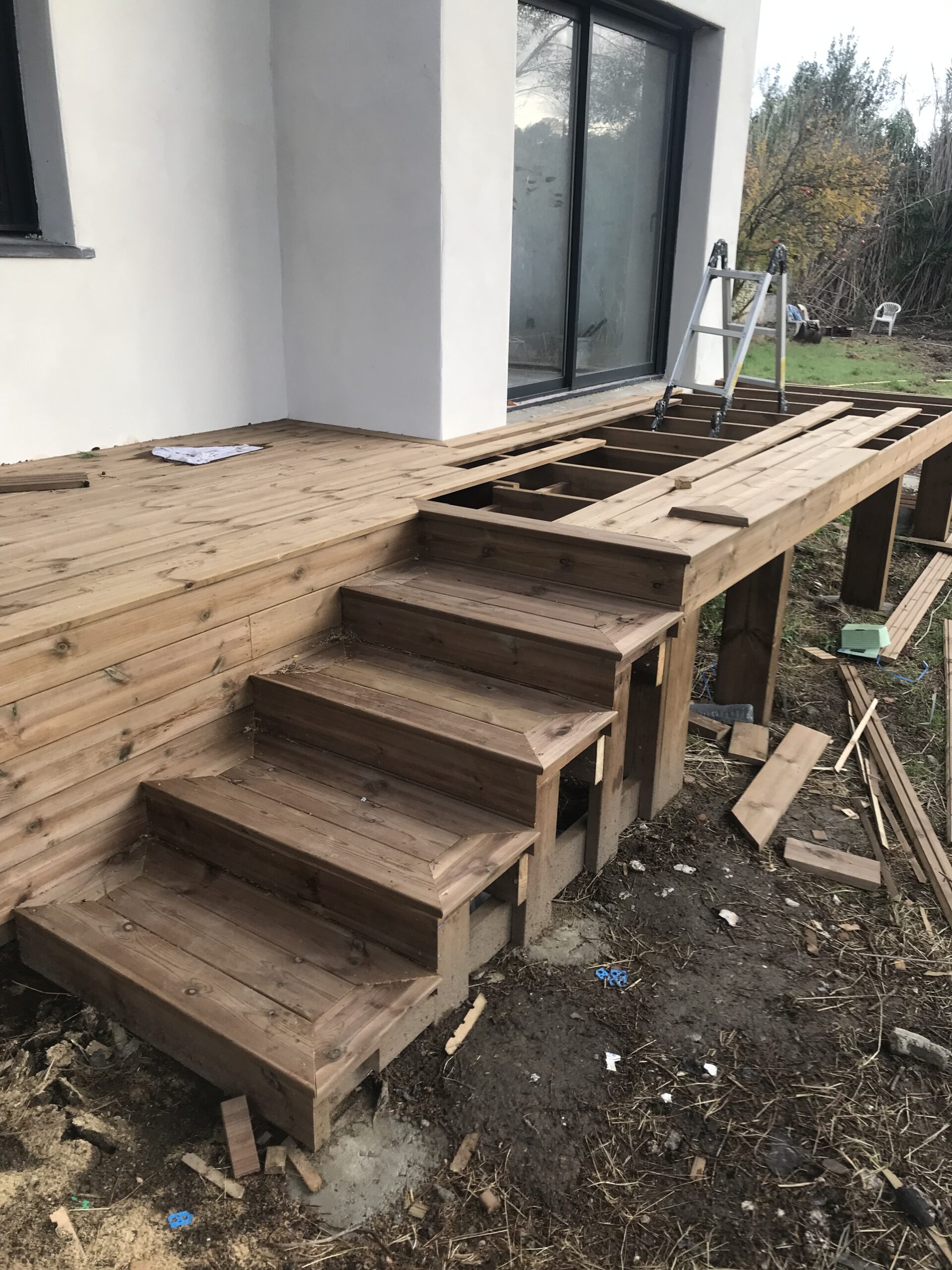 Terraza de 60m2 para villa. Francia Rieux-en-Val, 2022